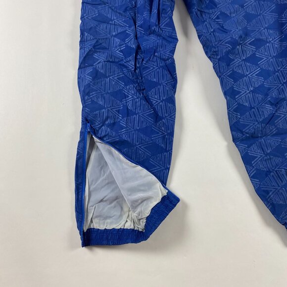 Vintage Umbro Windbreaker Pants Mens XL Soccer Track AOP Spellout All Over Print - Picture 3 of 14